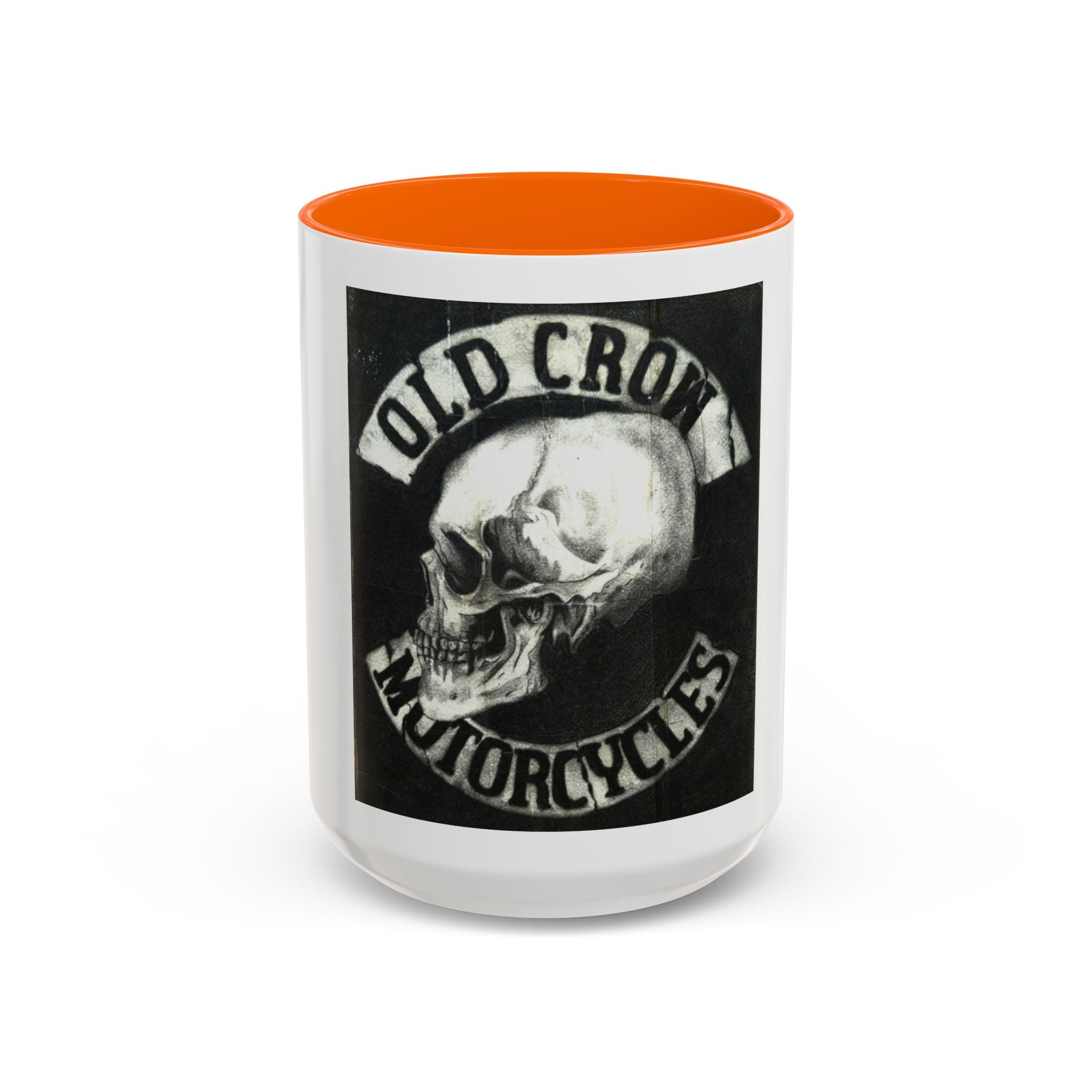 Old Crow Motorcycles Skull Mug