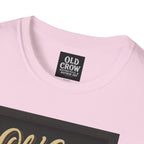 Old Crow Motorcycle & Hotrod Art Softstyle T-Shirt