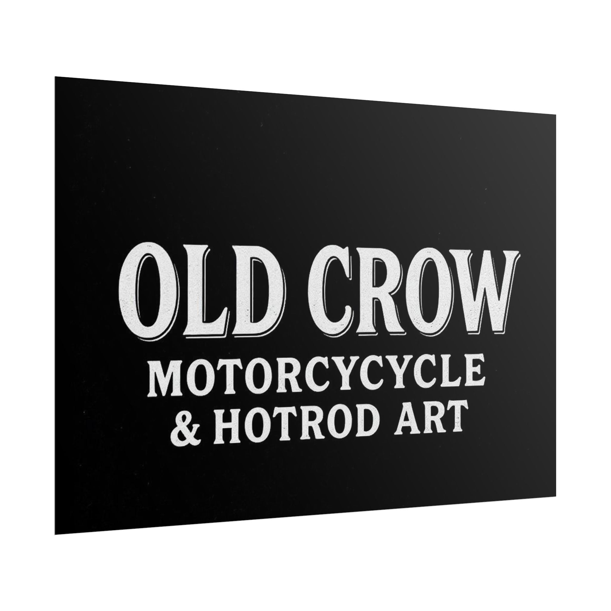 Old Crow: The Omen Art Rolled Posters