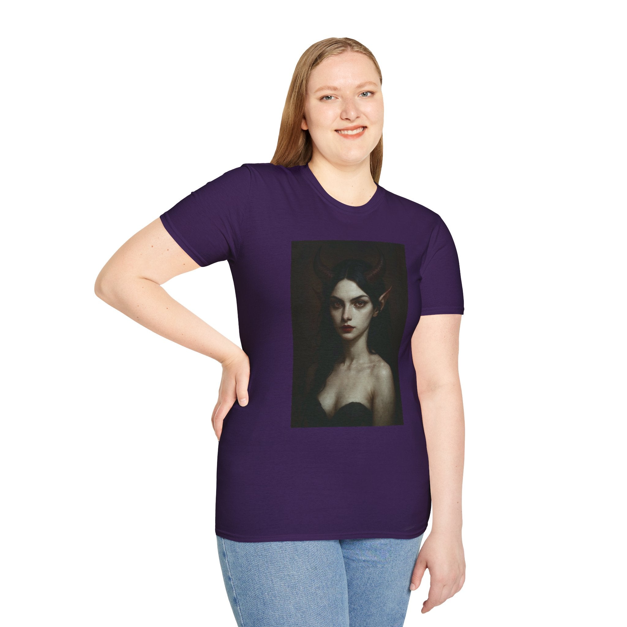 Dark Enchantress Portrait T-Shirt