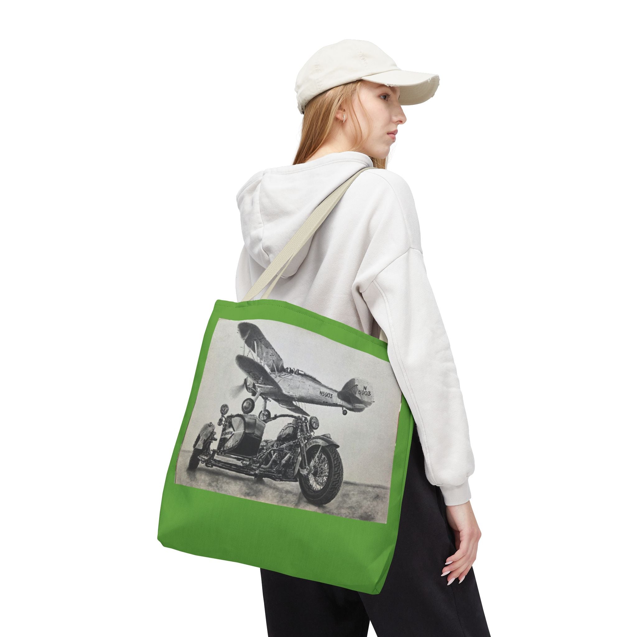 Biplane Brotherhood Tote Bag