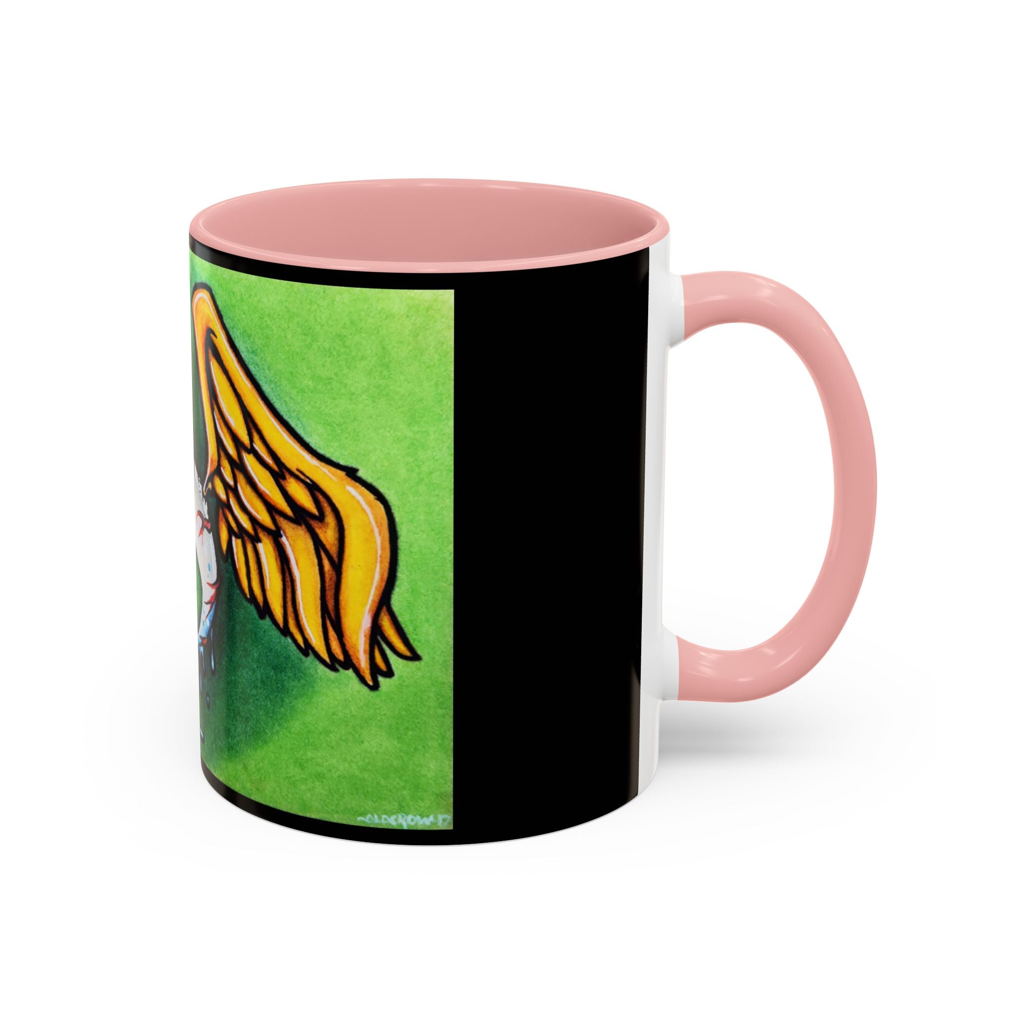 28 Whimsical Gothic Winged Eye Coffee Mug