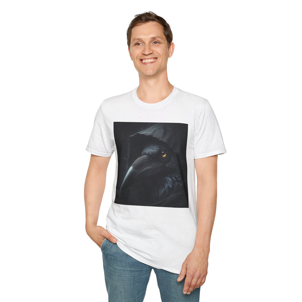 Mystical Crow in Hood T-Shirt