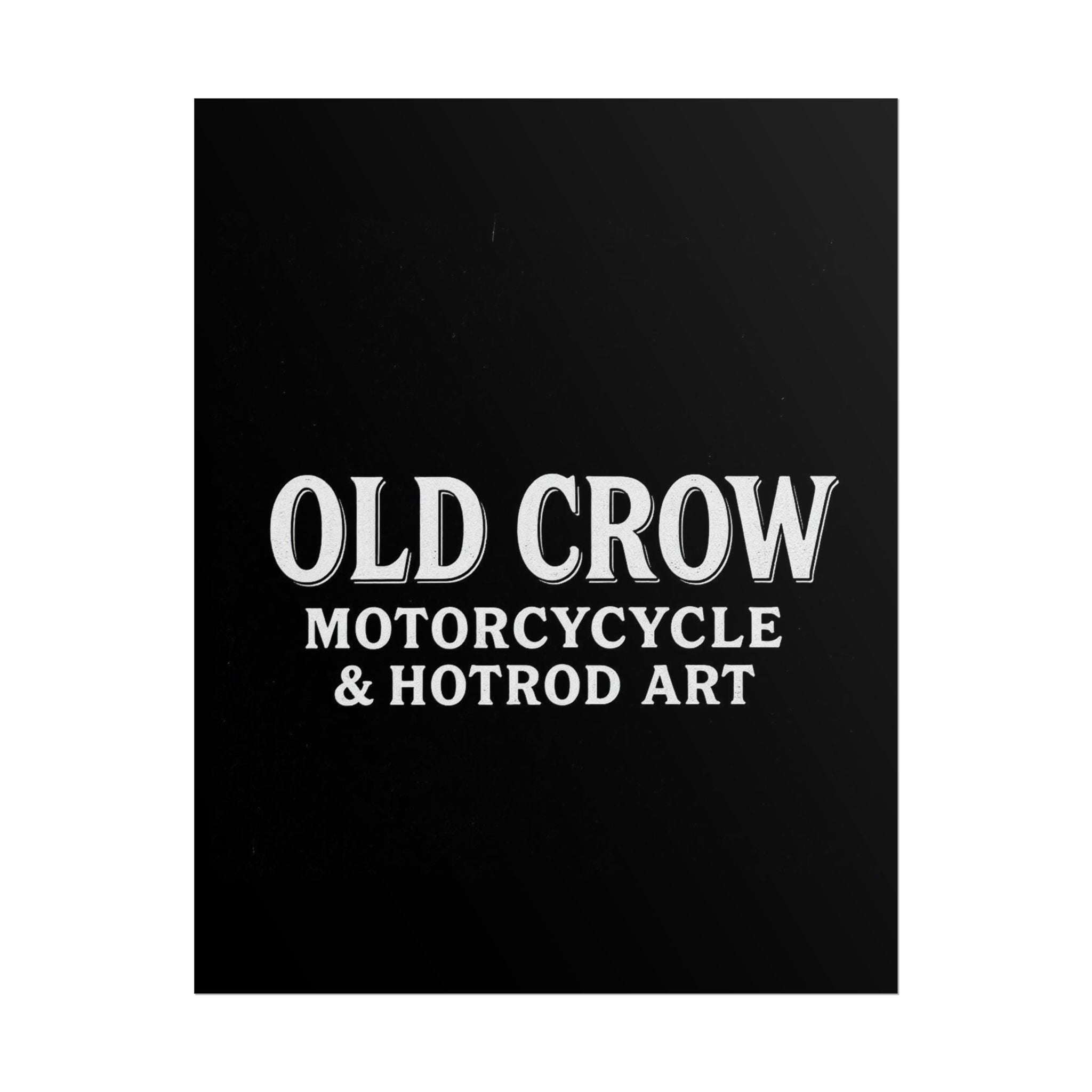 Old Crow: The Omen Art Rolled Posters