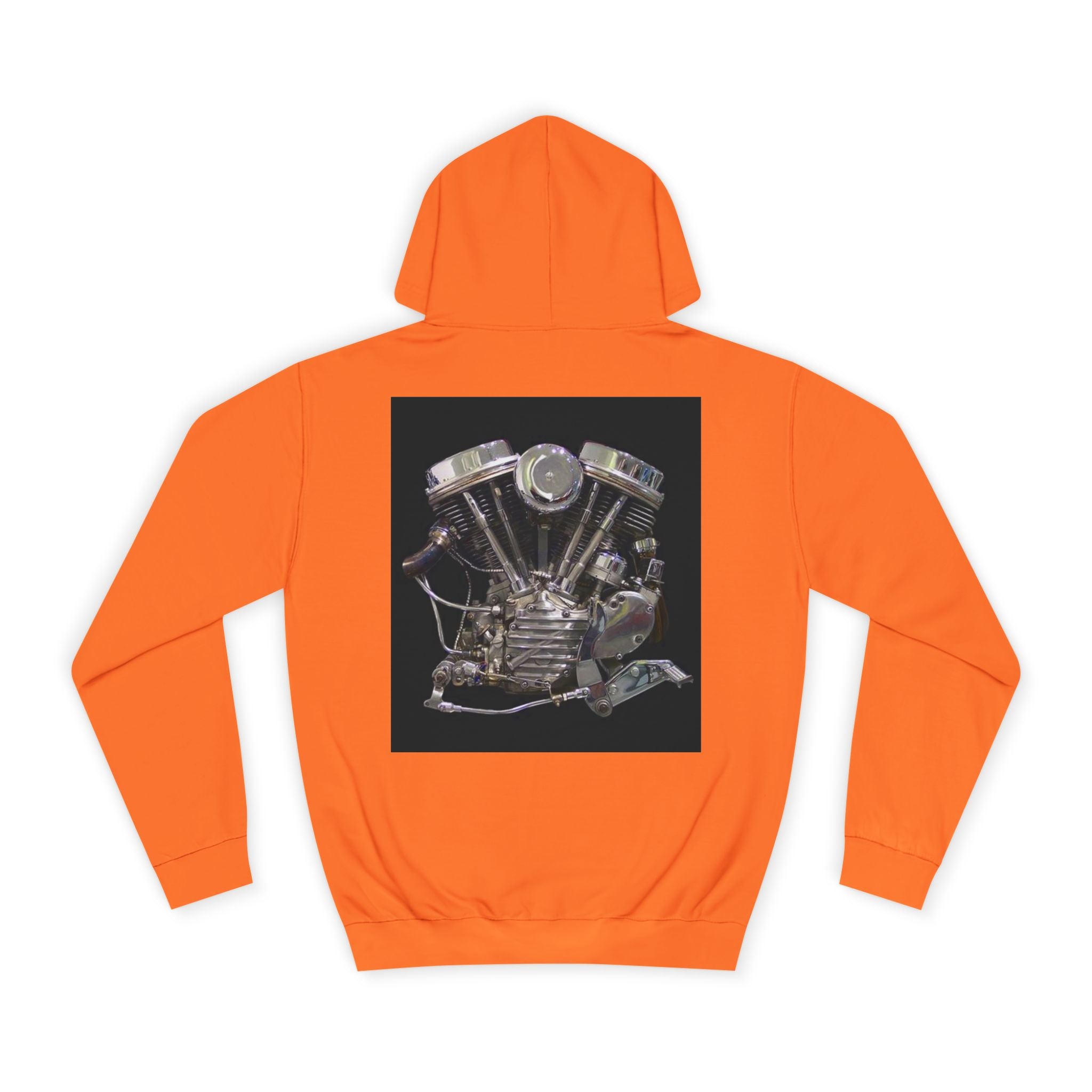 Old Crow Motorcycle & Hotrod College Hoodie