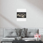 Guitars & Gasoline Art Poster, Music Wall Decor