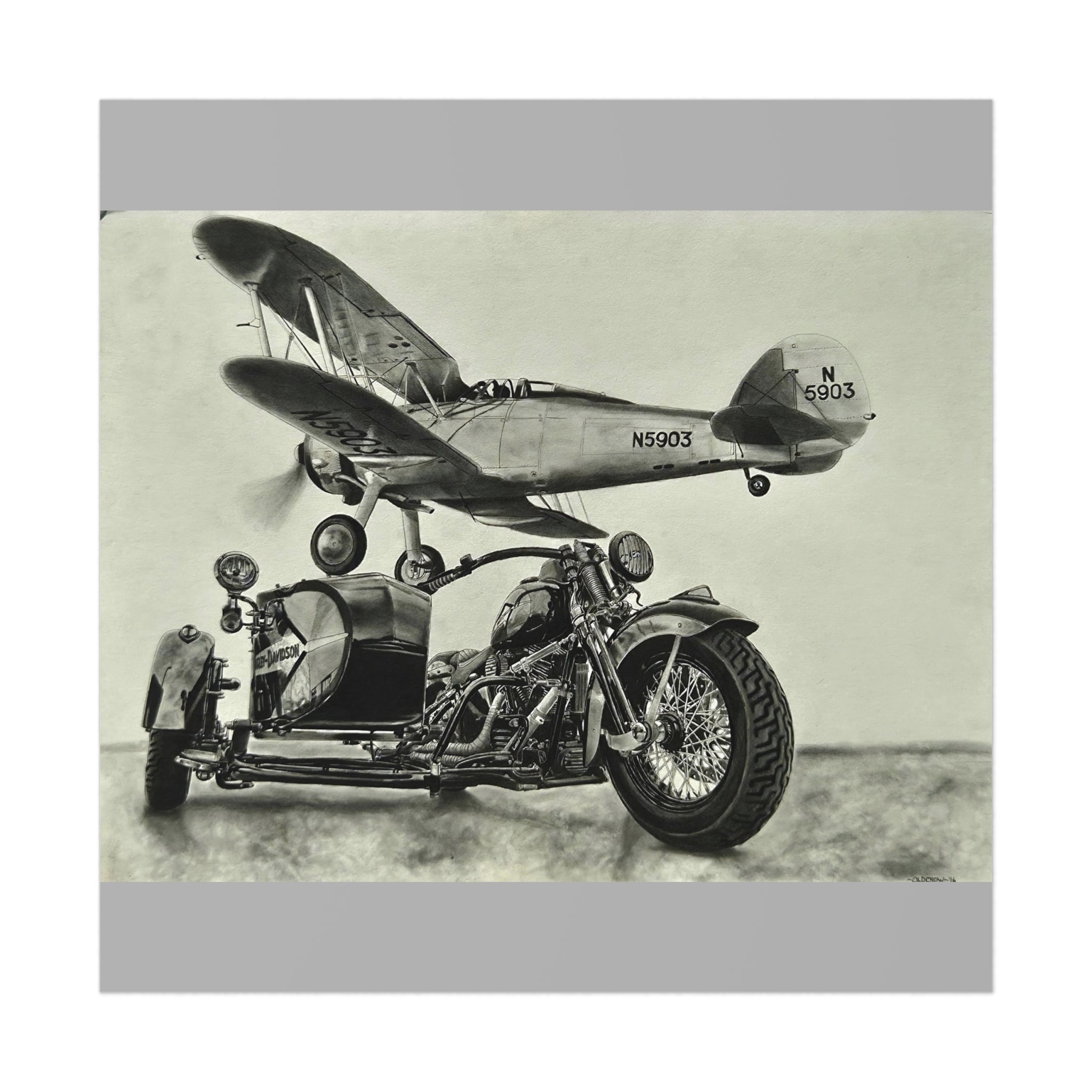 From Runway to Highway Transportation Art Print