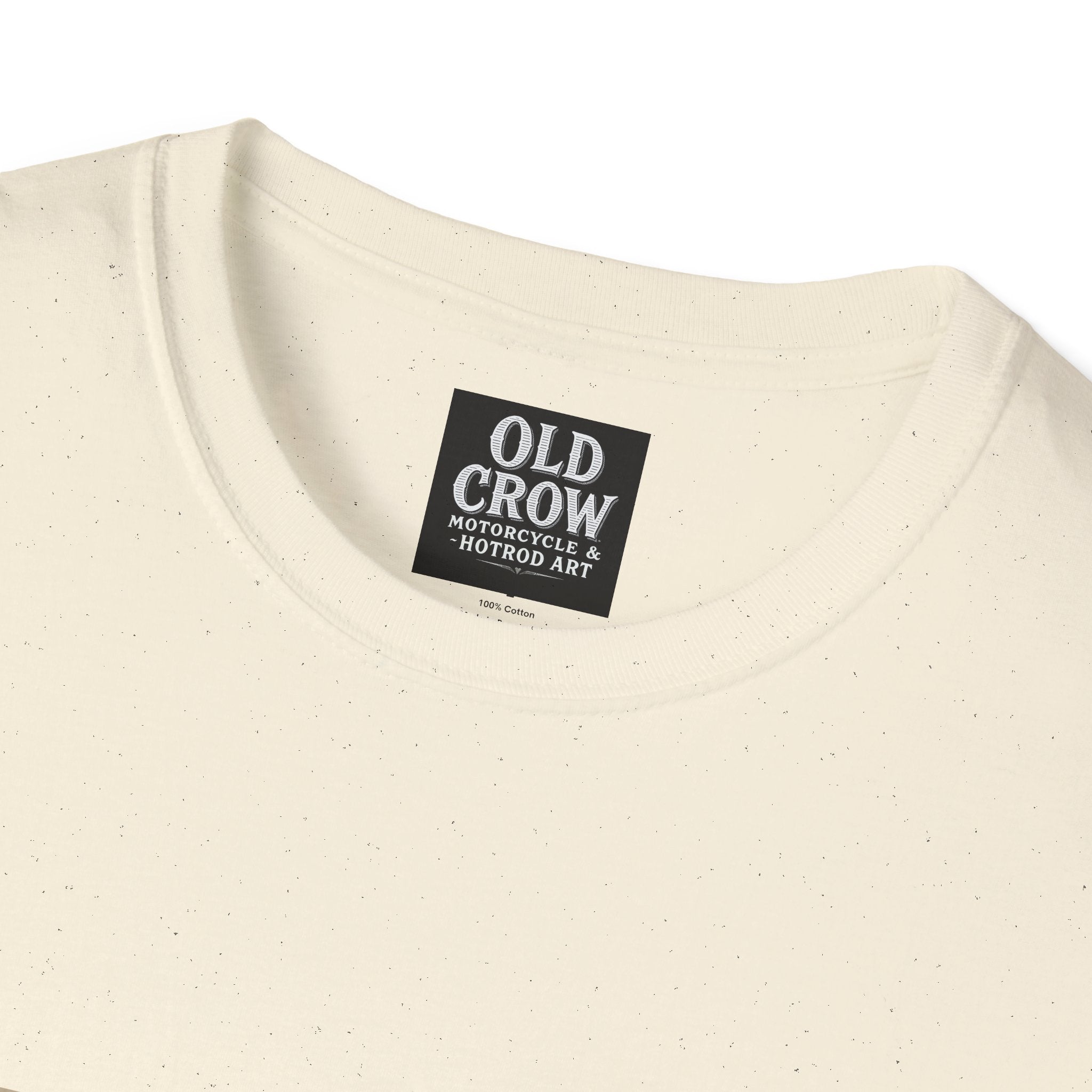 Retro Chopper Motorcycle Poster T-Shirt