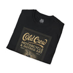 Old Crow Motorcycle & Hotrod Art Softstyle T-Shirt