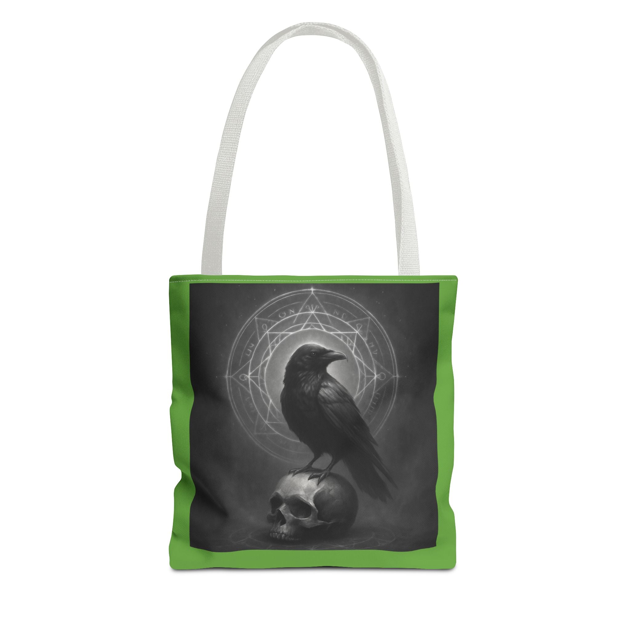 Black Raven & Skull Magic  Tote Bag