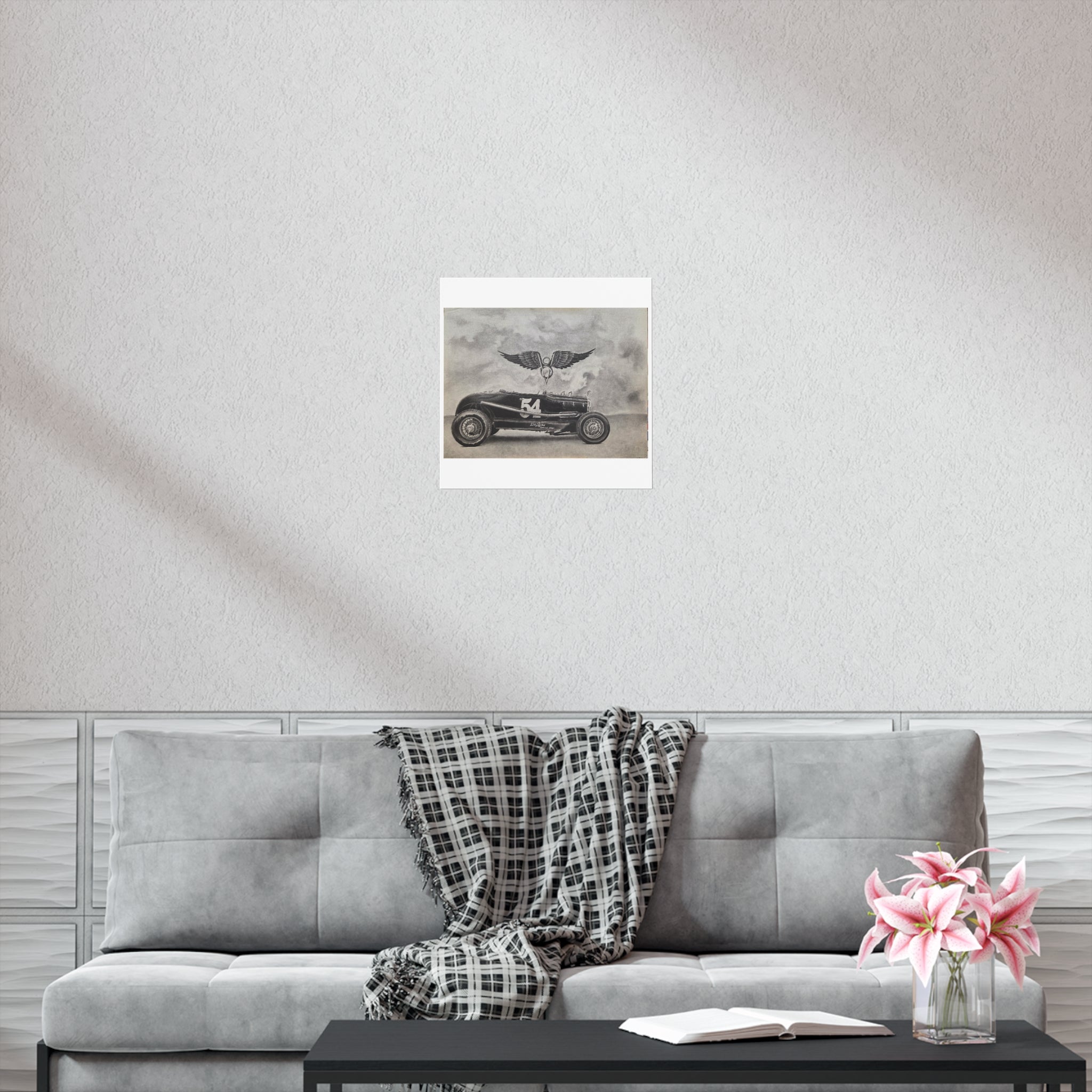 Old Crow: Speed, Steel & Spirit Art Print