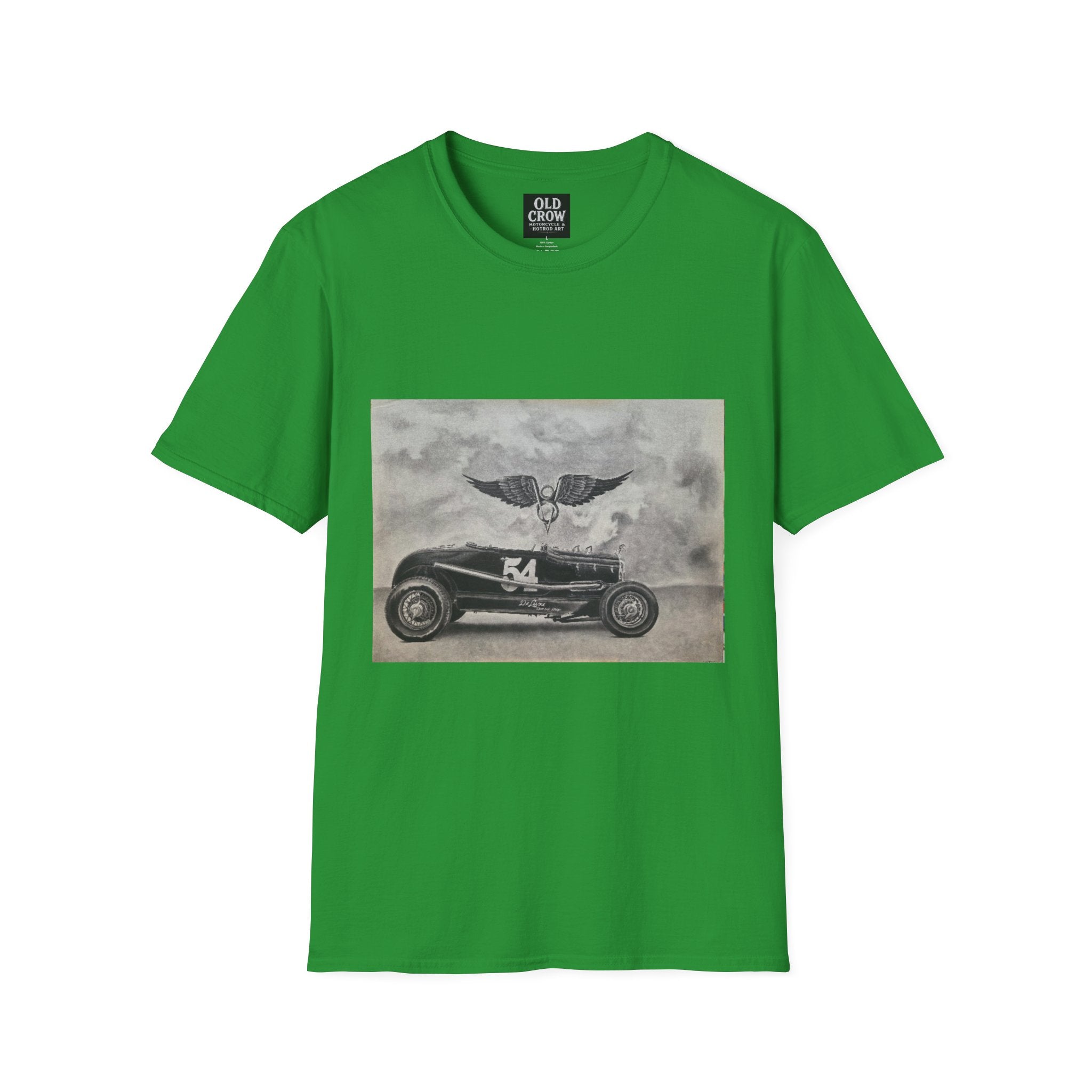 Hotrod Racer No. 54 Softstyle T-Shirt
