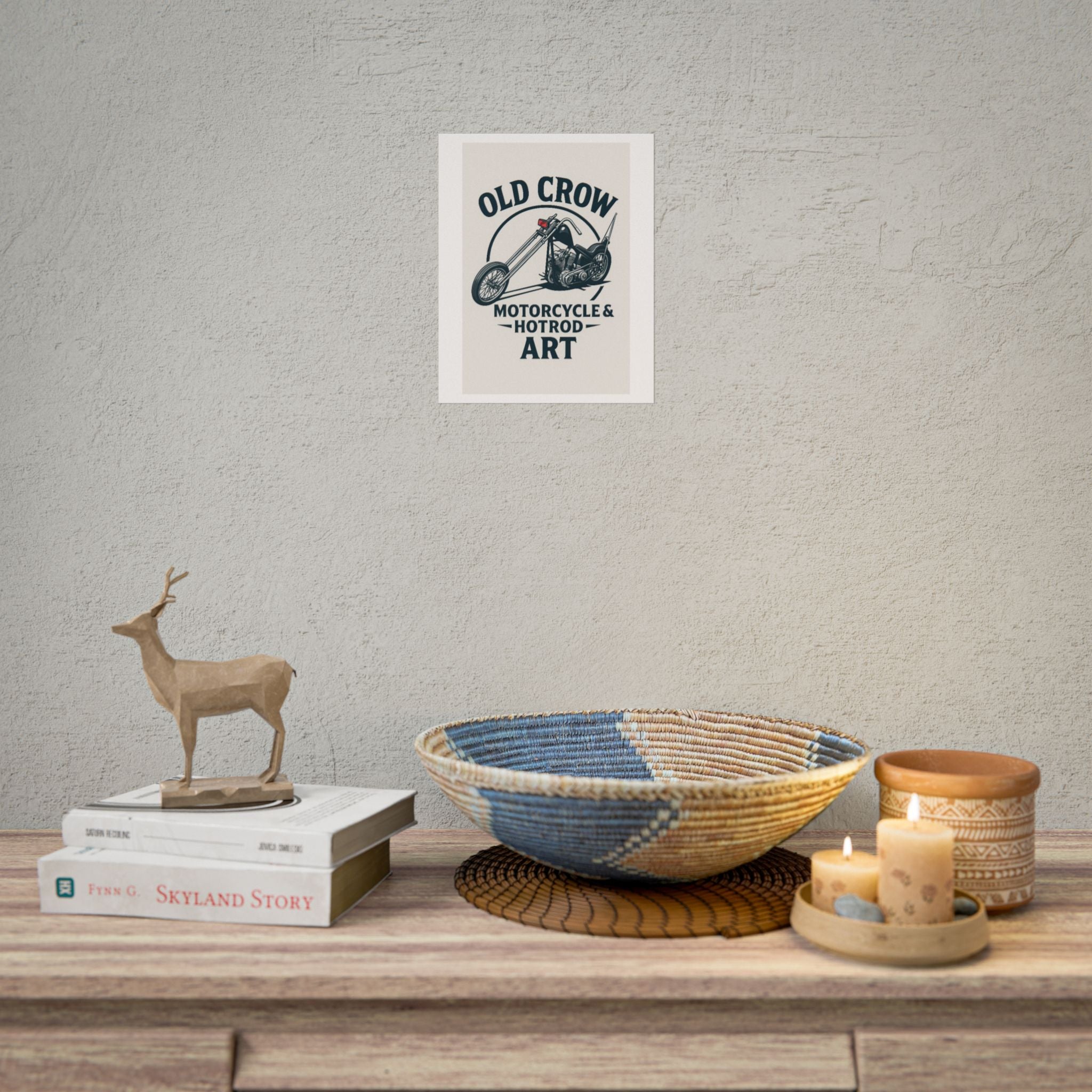 Wall Art for Bikers, Hot Rod Enthusiasts