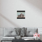 Chopper Soul, Open Sky Motorcycle Art Print