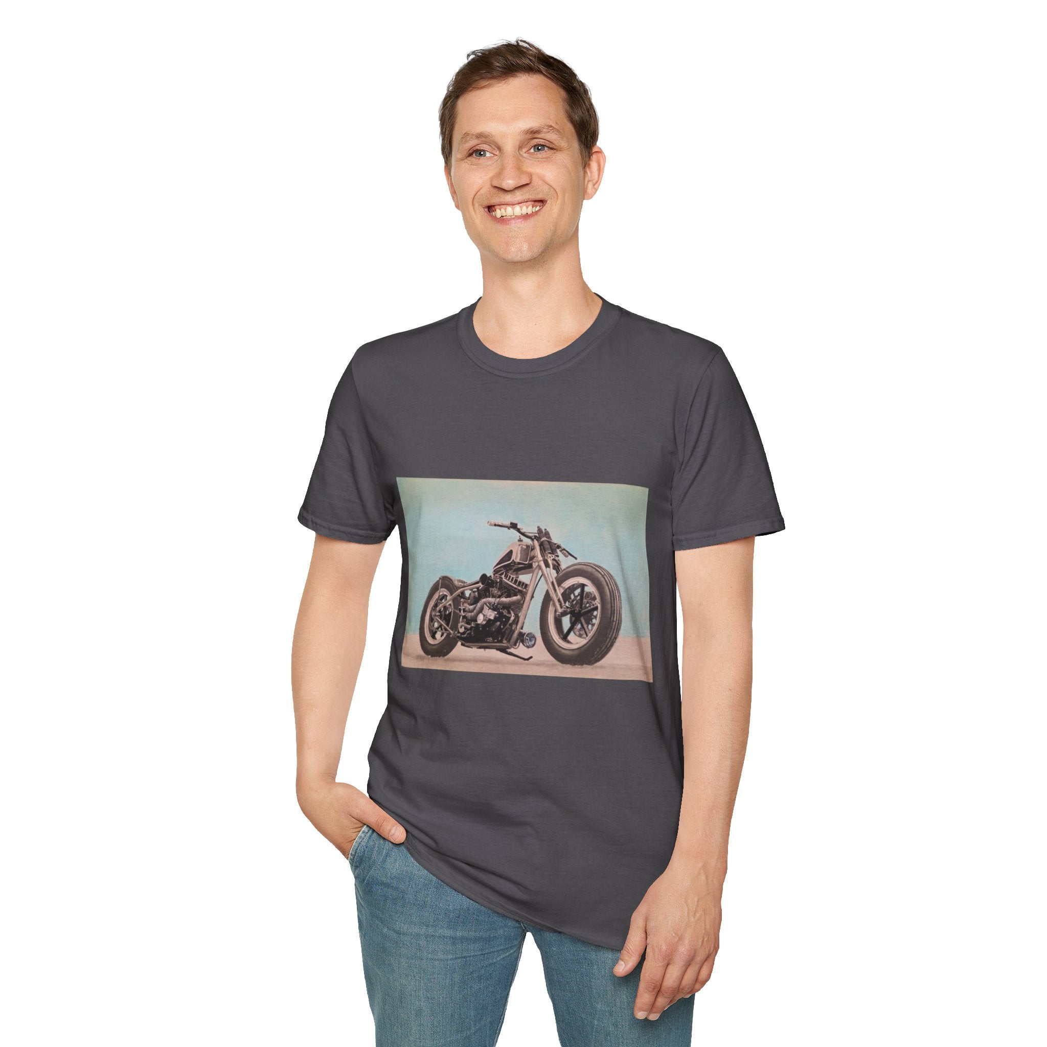 Low-Rider Chopper Canvas T-Shirt