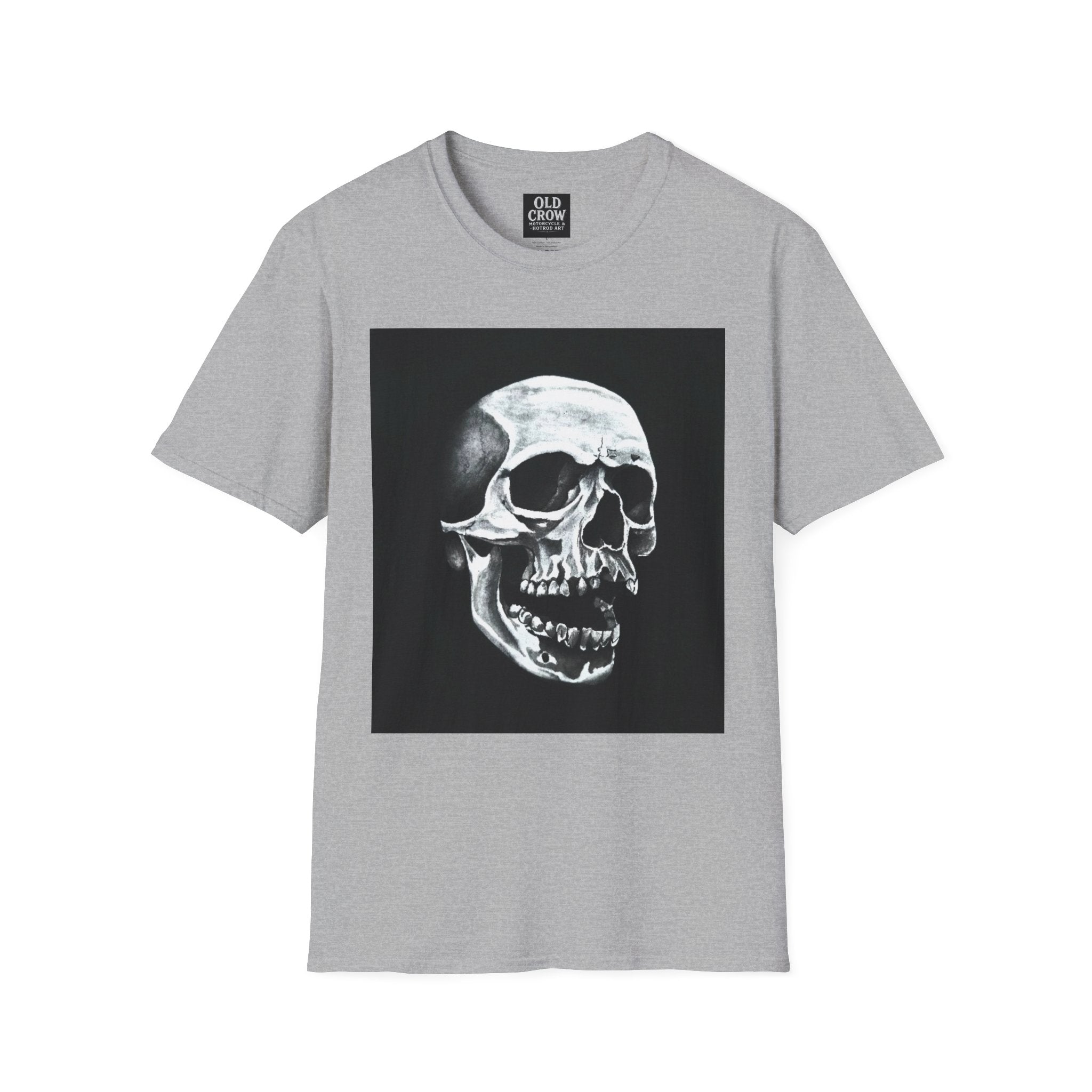 Skull of Shadows Softstyle T-Shirt, classic skull
