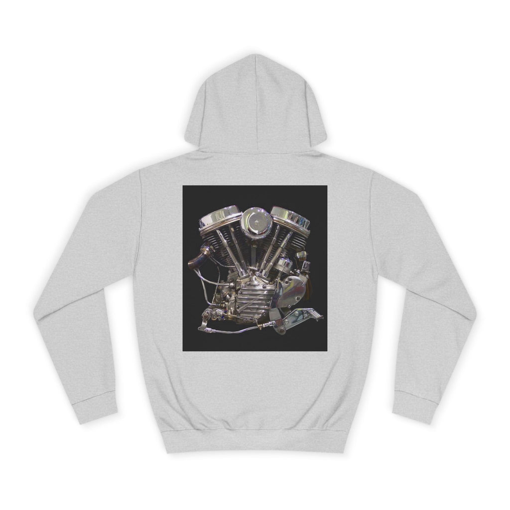Old Crow Motorcycle & Hotrod College Hoodie