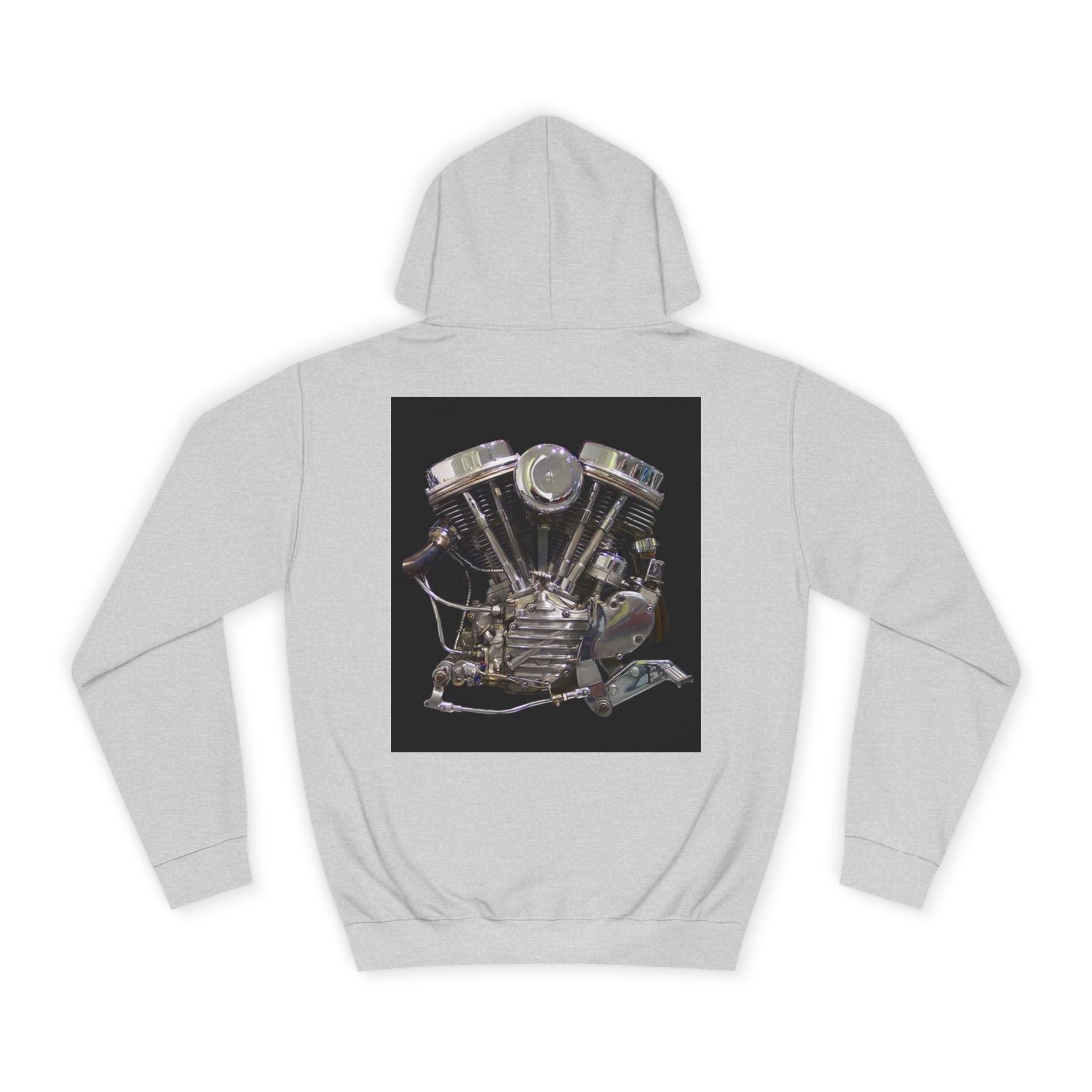 Old Crow Motorcycle & Hotrod College Hoodie
