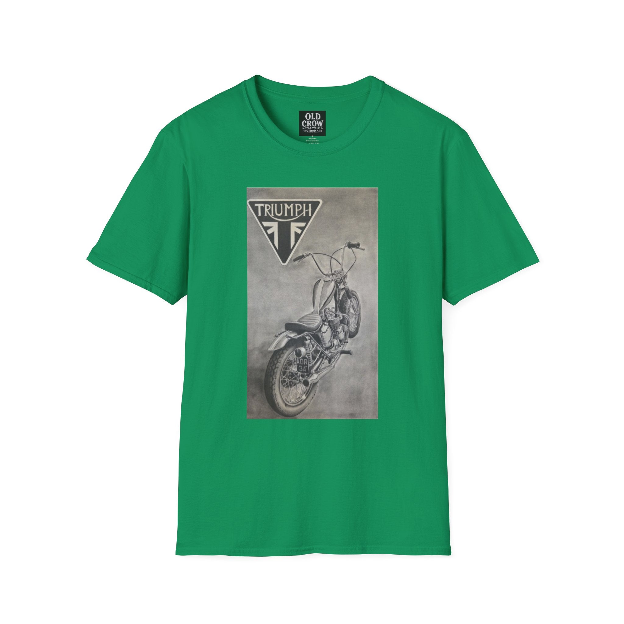 Retro Triumph Chopper Softstyle T-Shirt