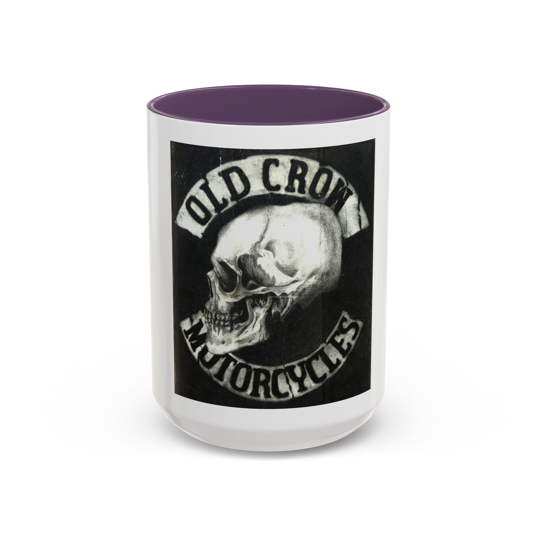 Old Crow Motorcycles Skull Mug