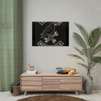 Iron Feathers, Steel Roads Art Print