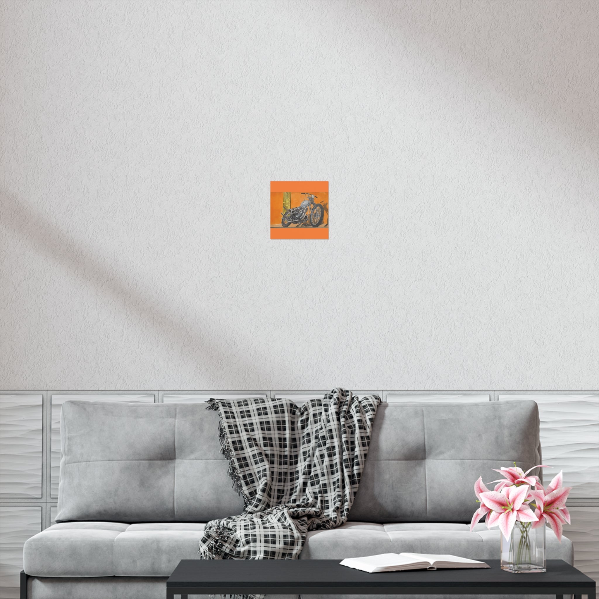 Steel Shadows  Art Print