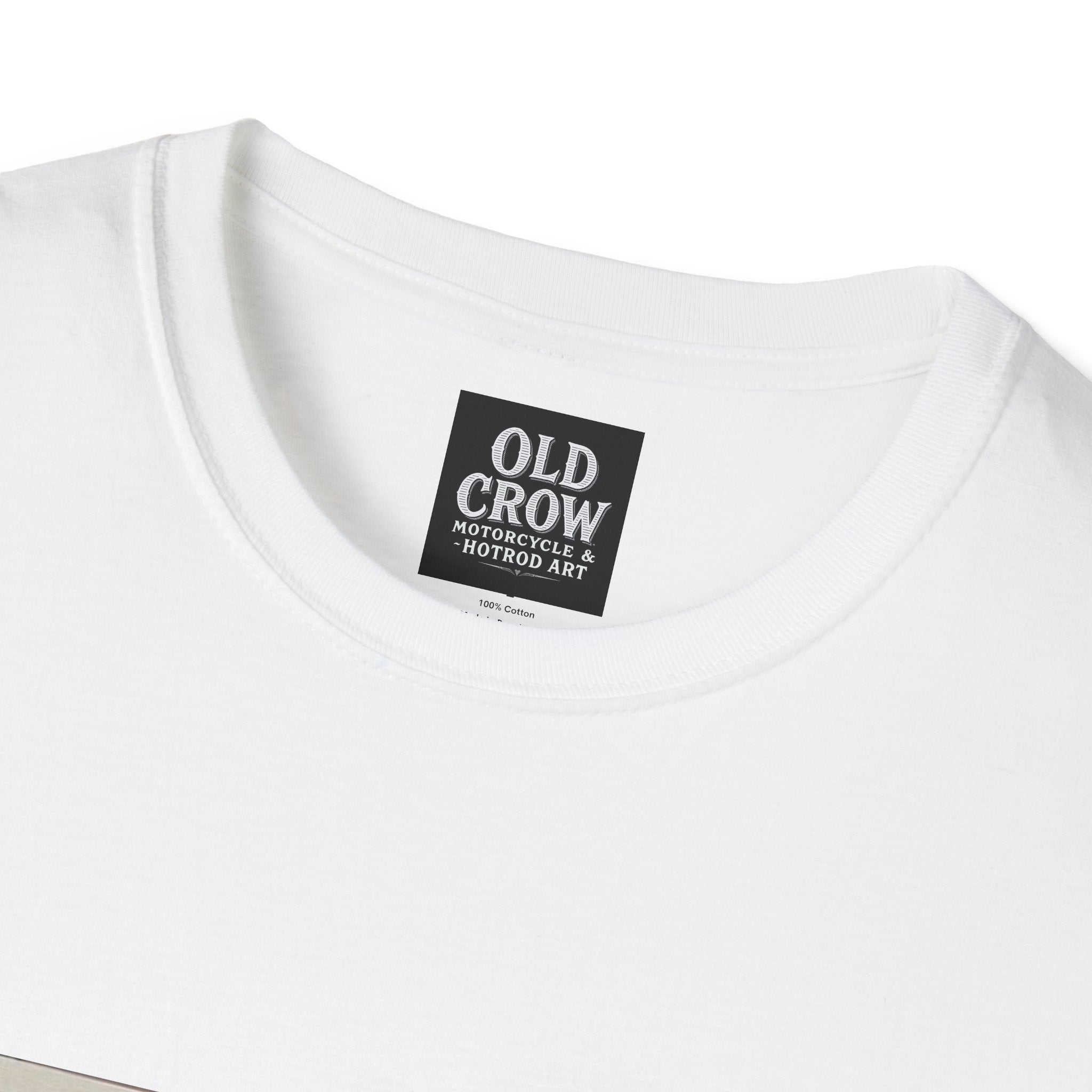 Aviation and Motorcycle Heritage Print  T-Shirt