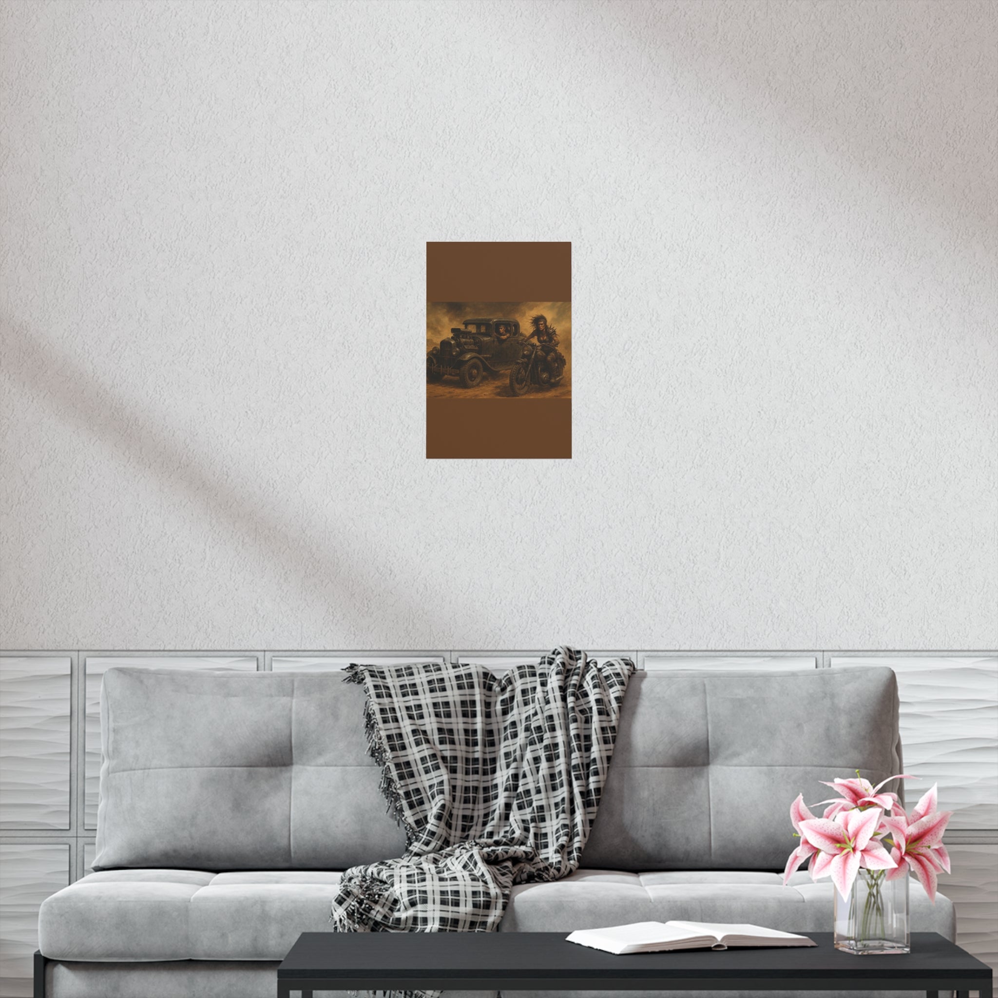 Full Throttle Fury Art Print, Uncoated Poster for Home Decor
