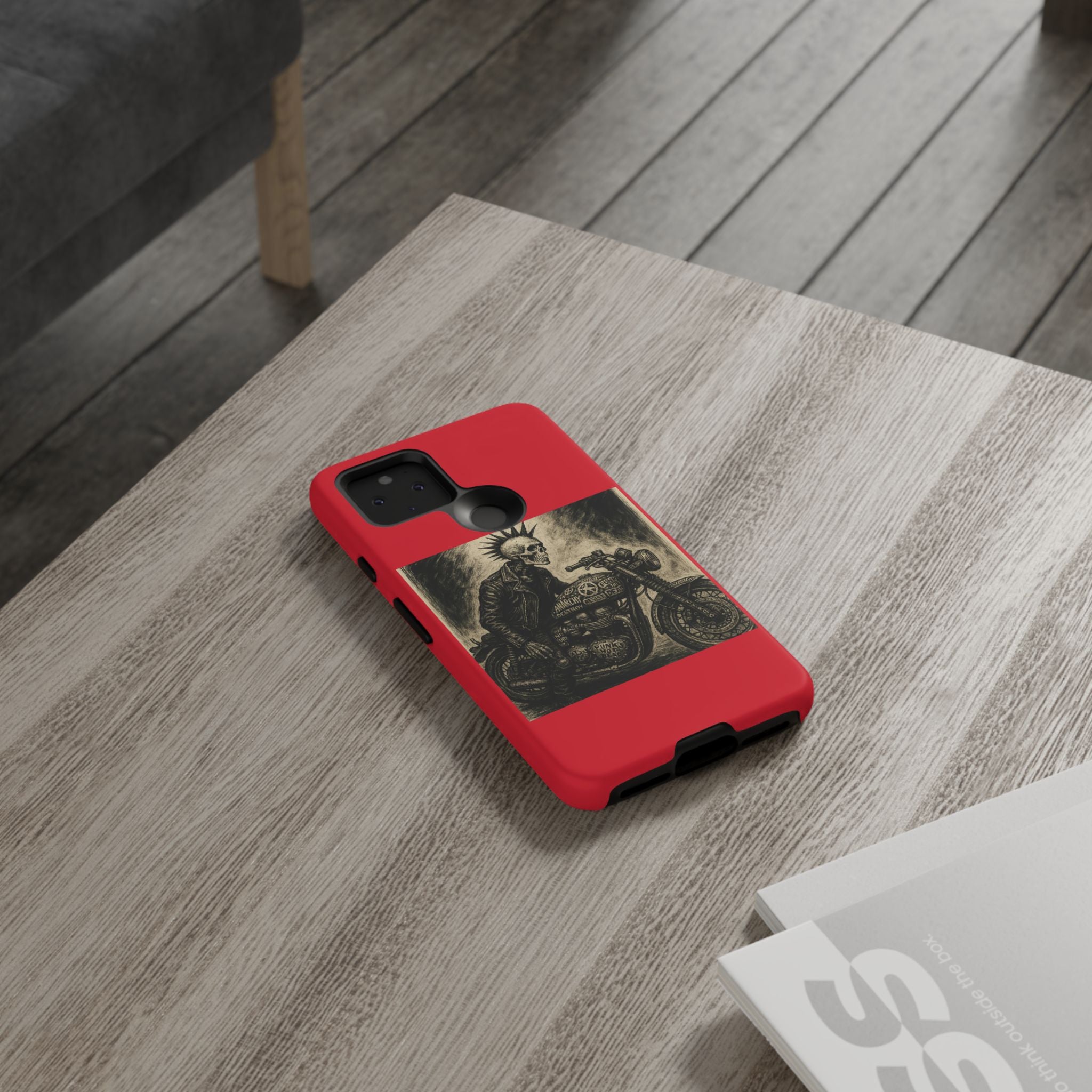 Gothic Punk Biker Skeleton Cases