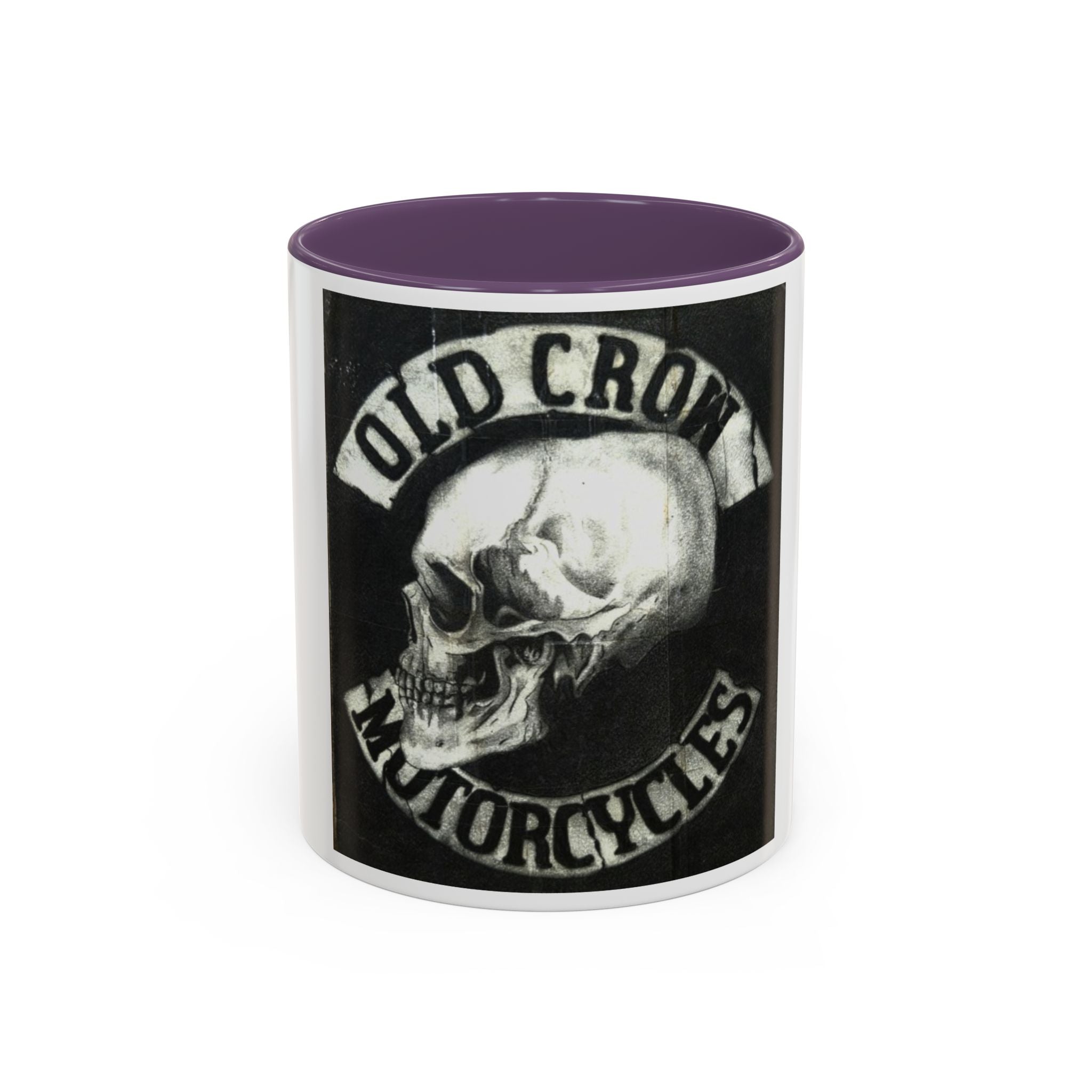 Old Crow Motorcycles Skull Mug