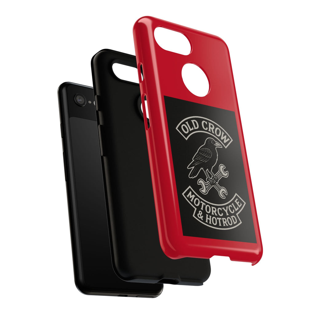 Old Crow Garage Retro Hotrod Rider Cases