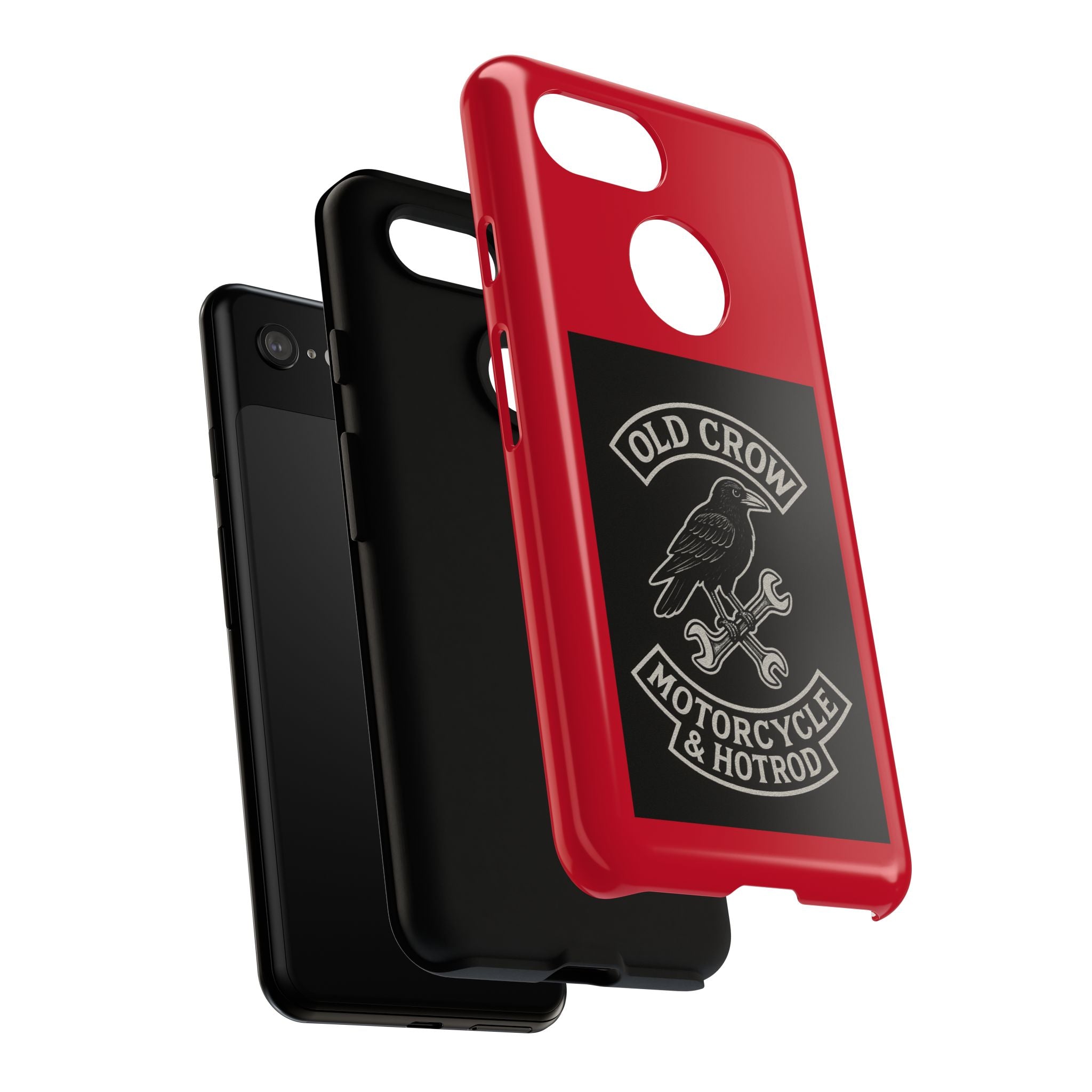Old Crow Garage Retro Hotrod Rider Cases