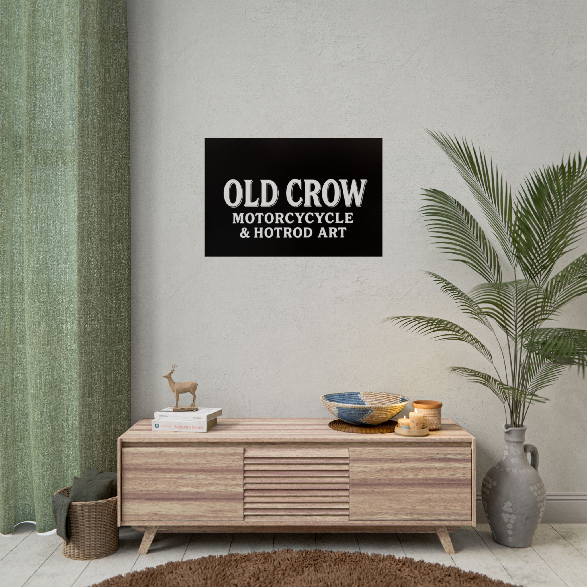 Old Crow: The Omen Art Rolled Posters