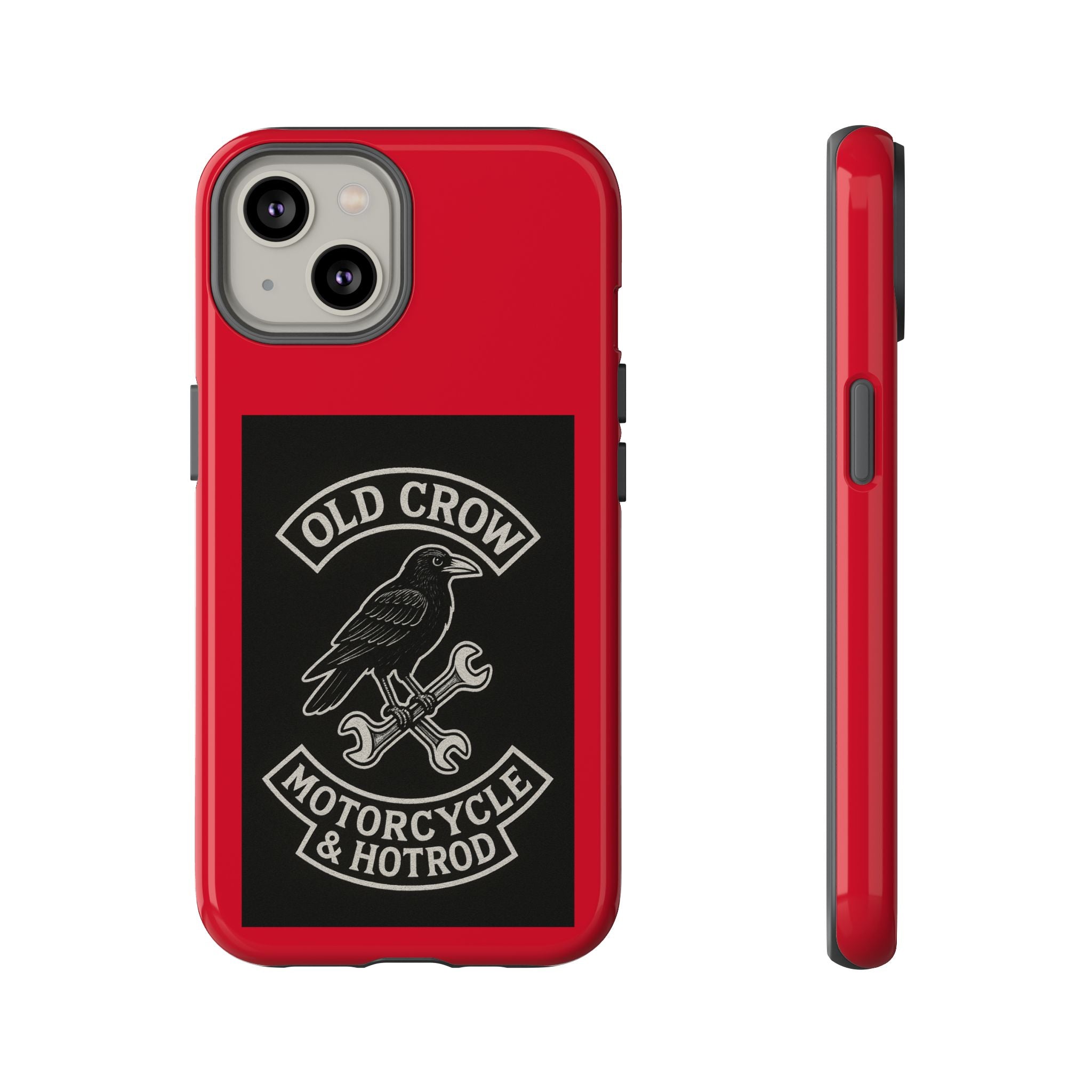 Old Crow Garage Retro Hotrod Rider Cases