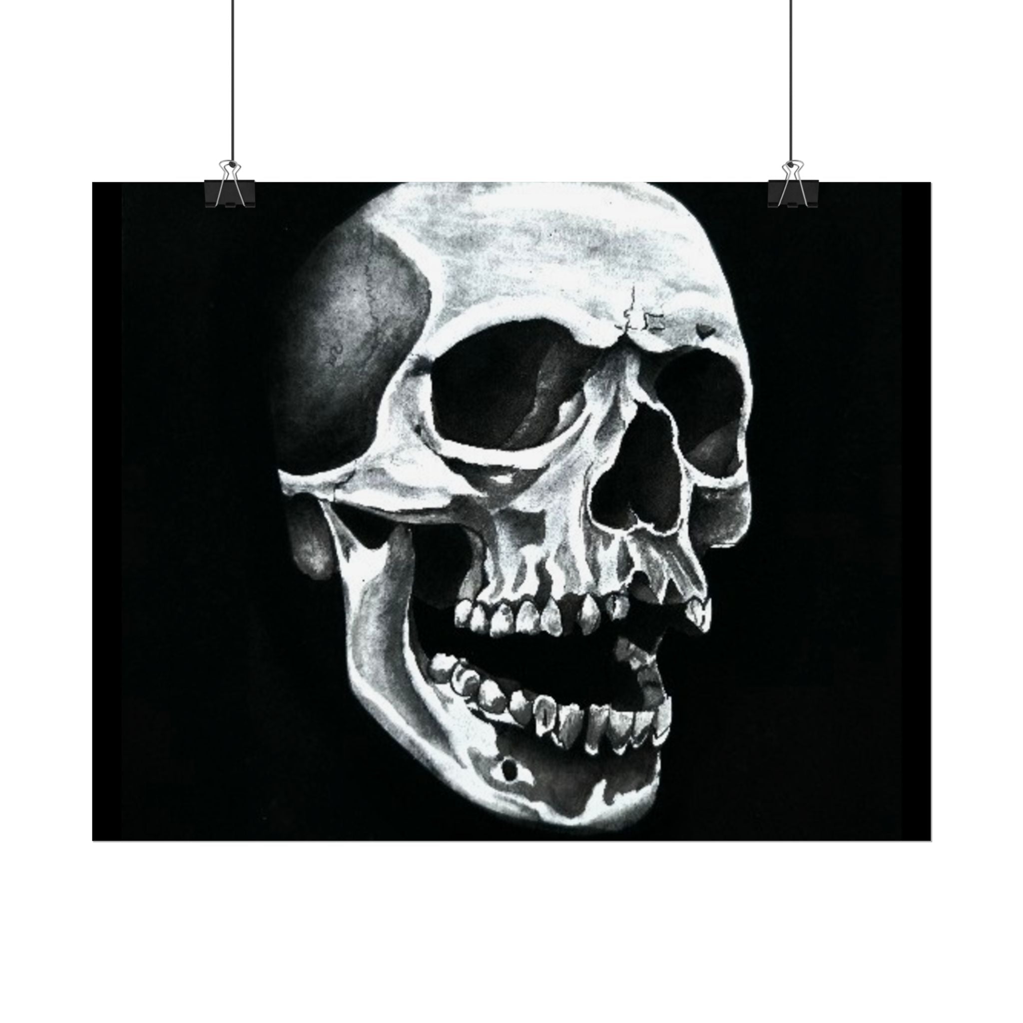 Skull Art Rolled Posters
