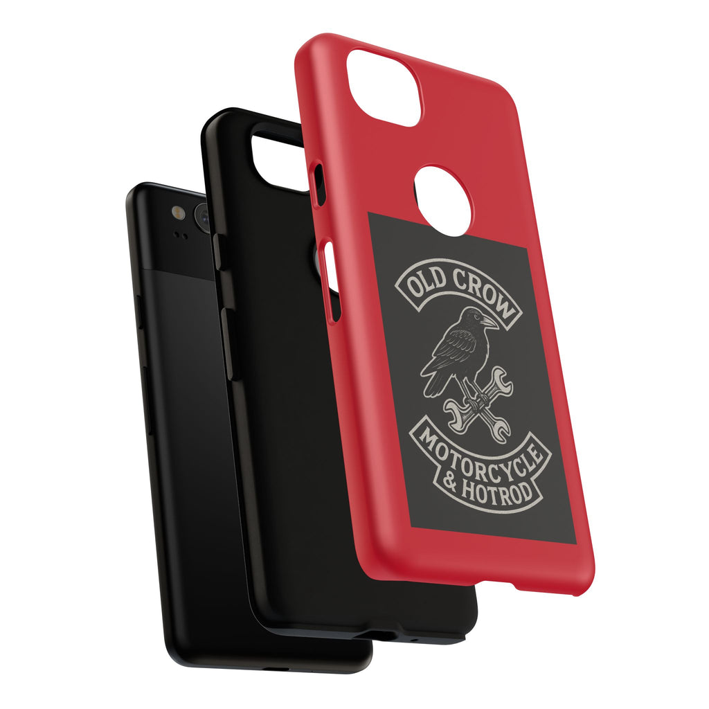 Old Crow Garage Retro Hotrod Rider Cases