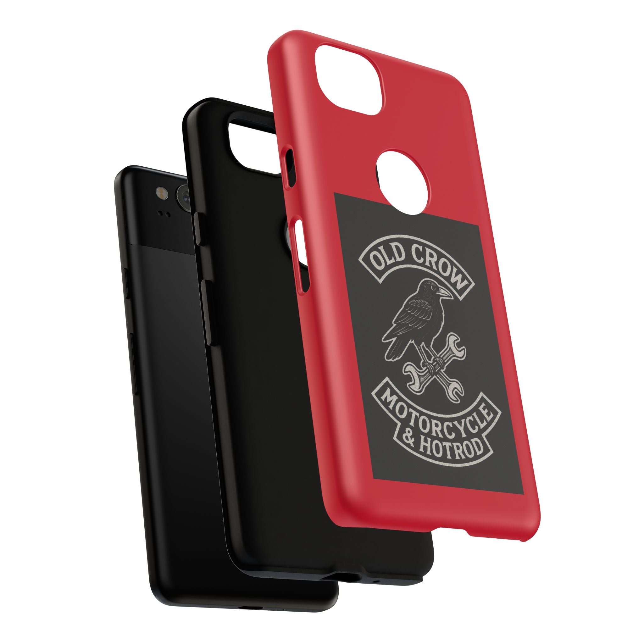 Old Crow Garage Retro Hotrod Rider Cases