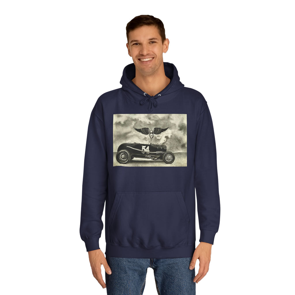 No. 54 Winged Hotrod Hoodie