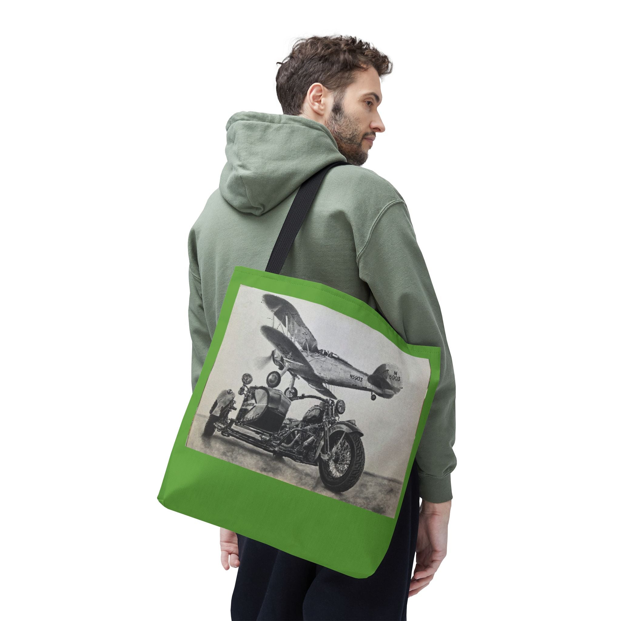 Biplane Brotherhood Tote Bag