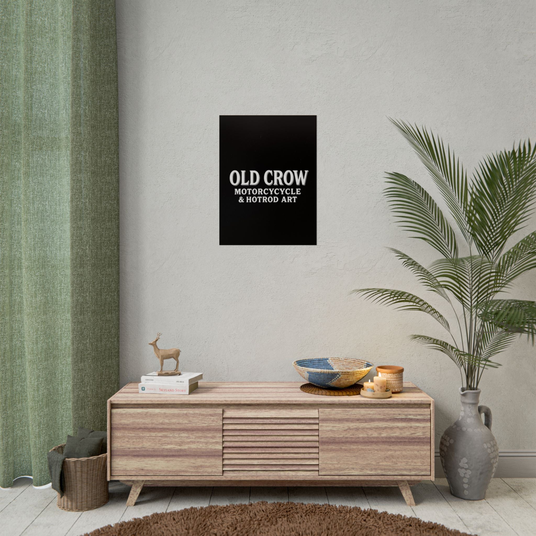 Old Crow: The Omen Art Rolled Posters