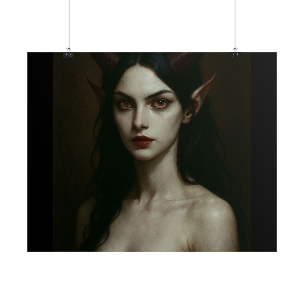 Gothic Art Rolled Posters, Dark Fantasy Wall Decor