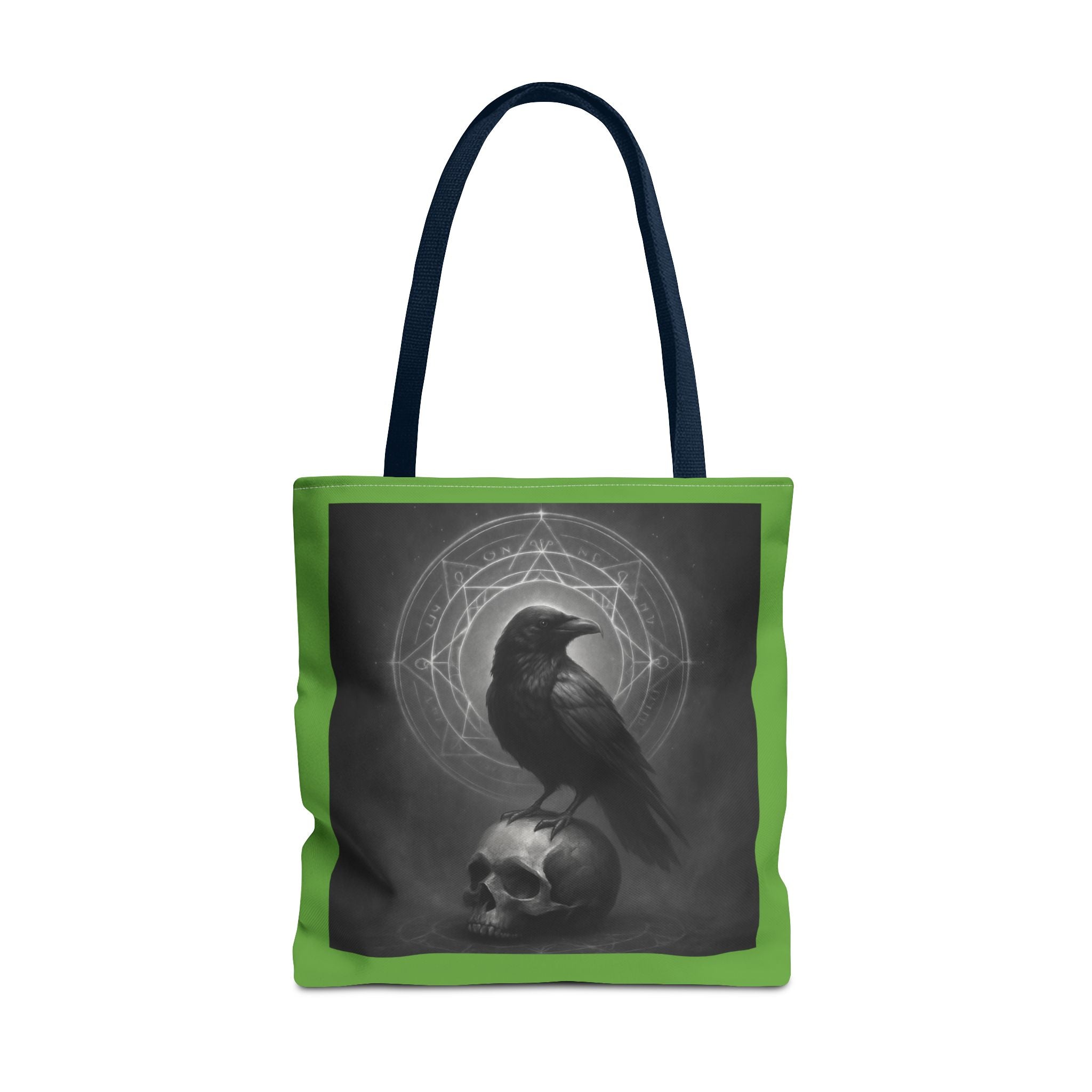Black Raven & Skull Magic  Tote Bag