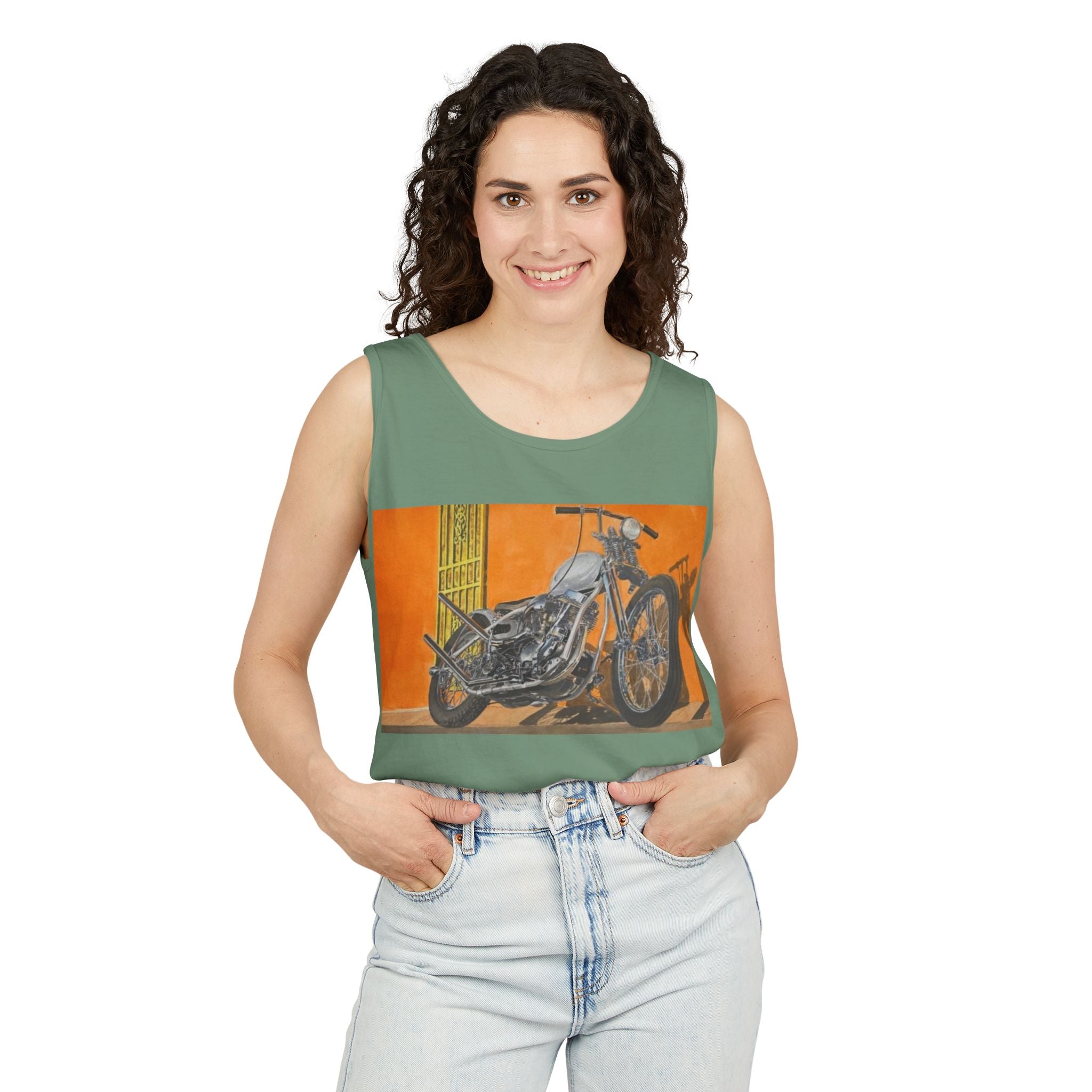 Sunset Chopper Tank Top