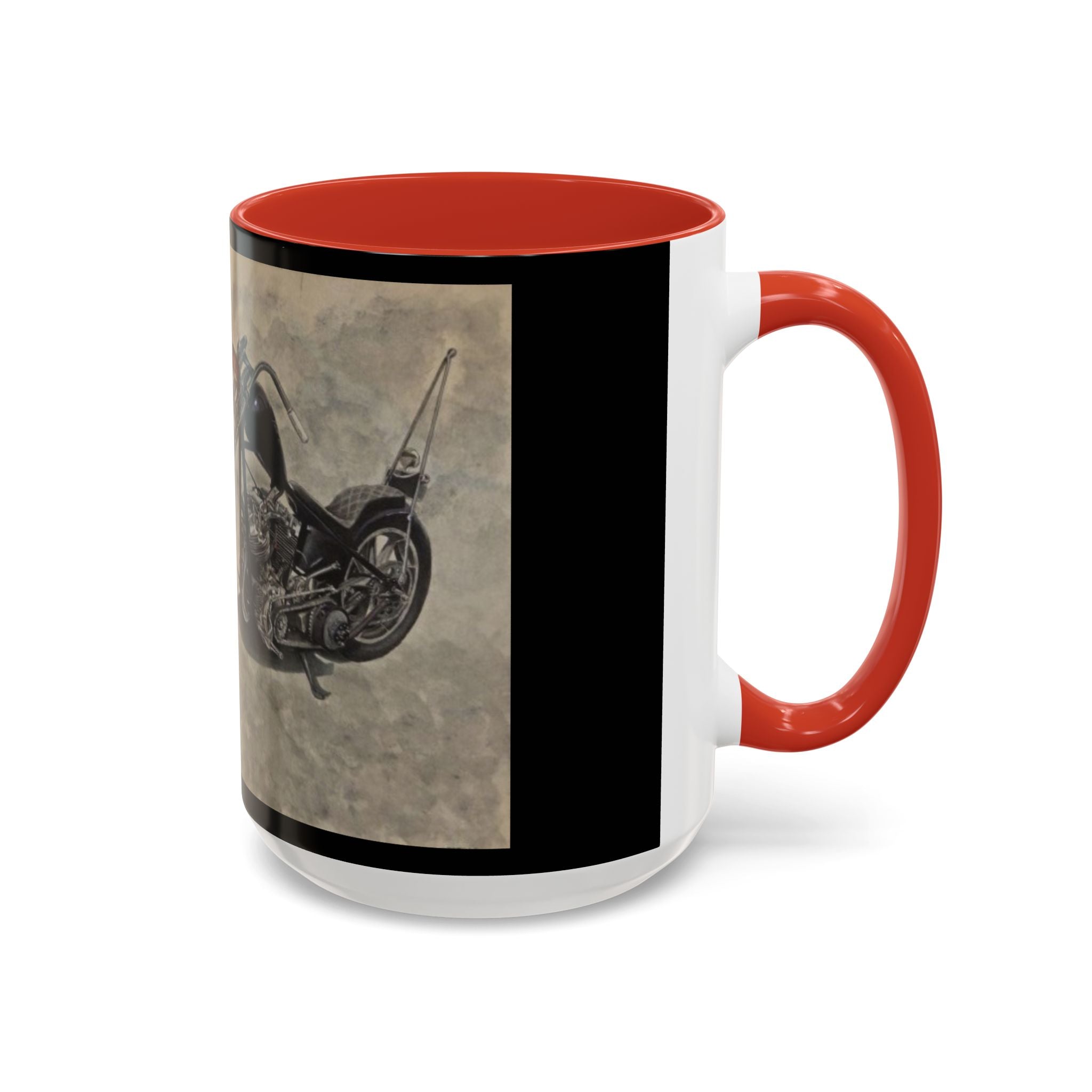 14 Vintage Motorcycle Accent Coffee Mug
