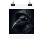 Dark Raven Hooded Rolled Poster