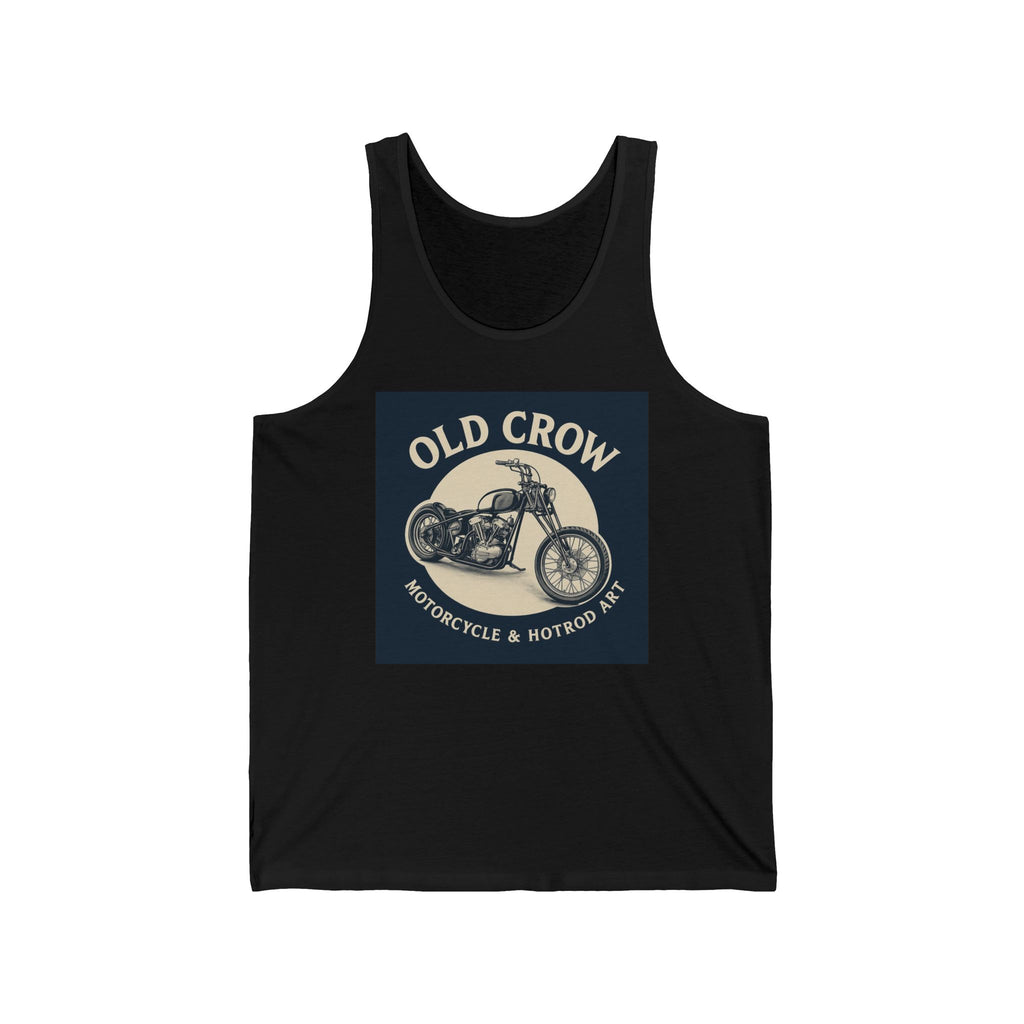 Old Crow Chopper Art Jersey Tank