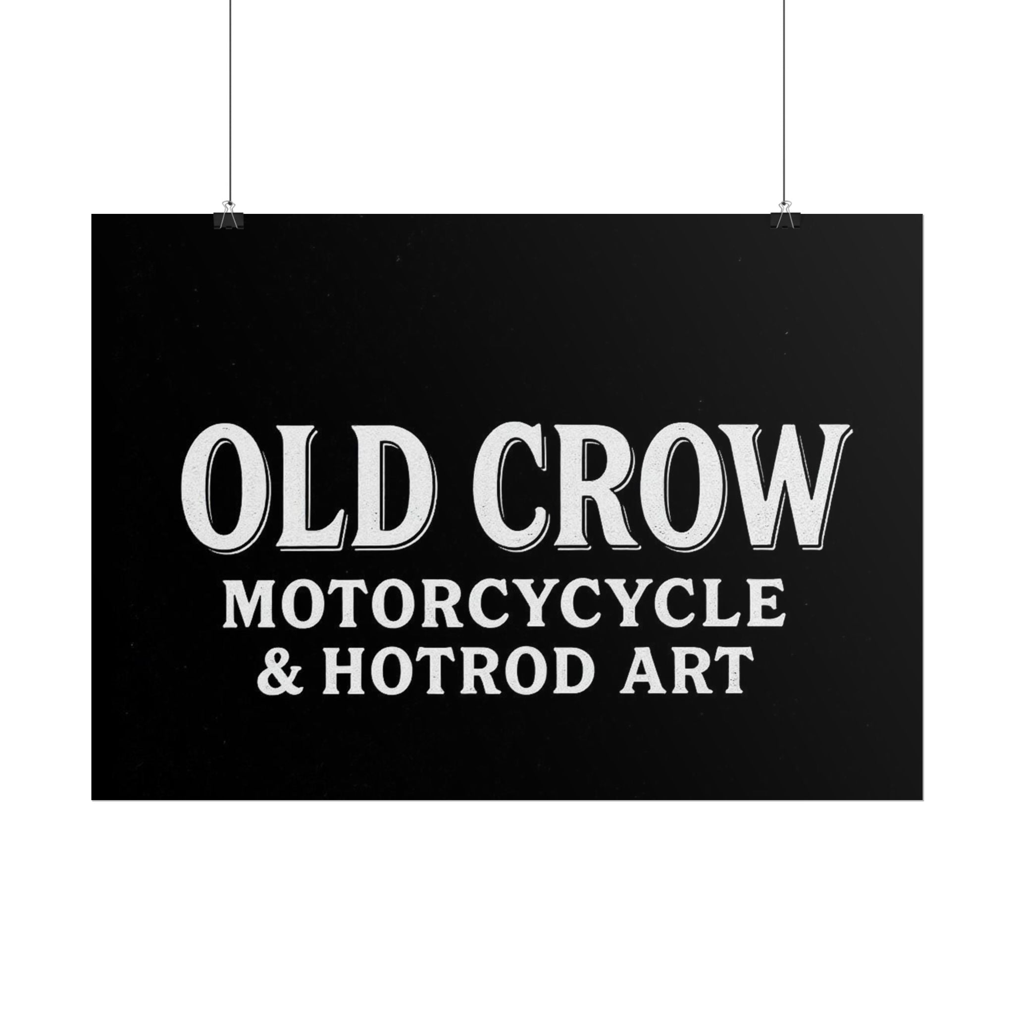 Old Crow: The Omen Art Rolled Posters