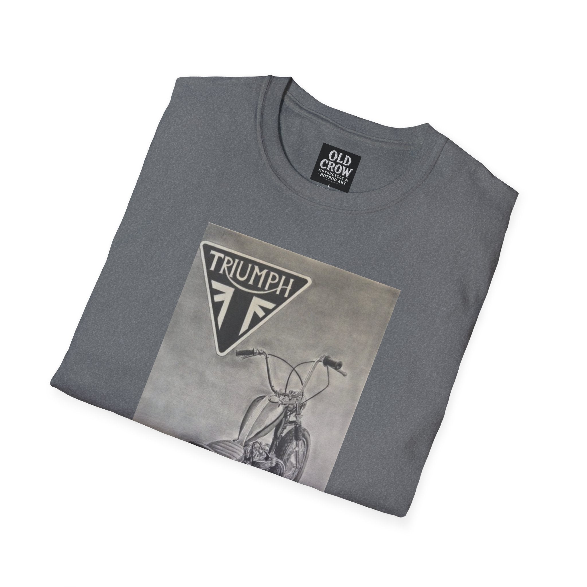 Retro Triumph Chopper Softstyle T-Shirt