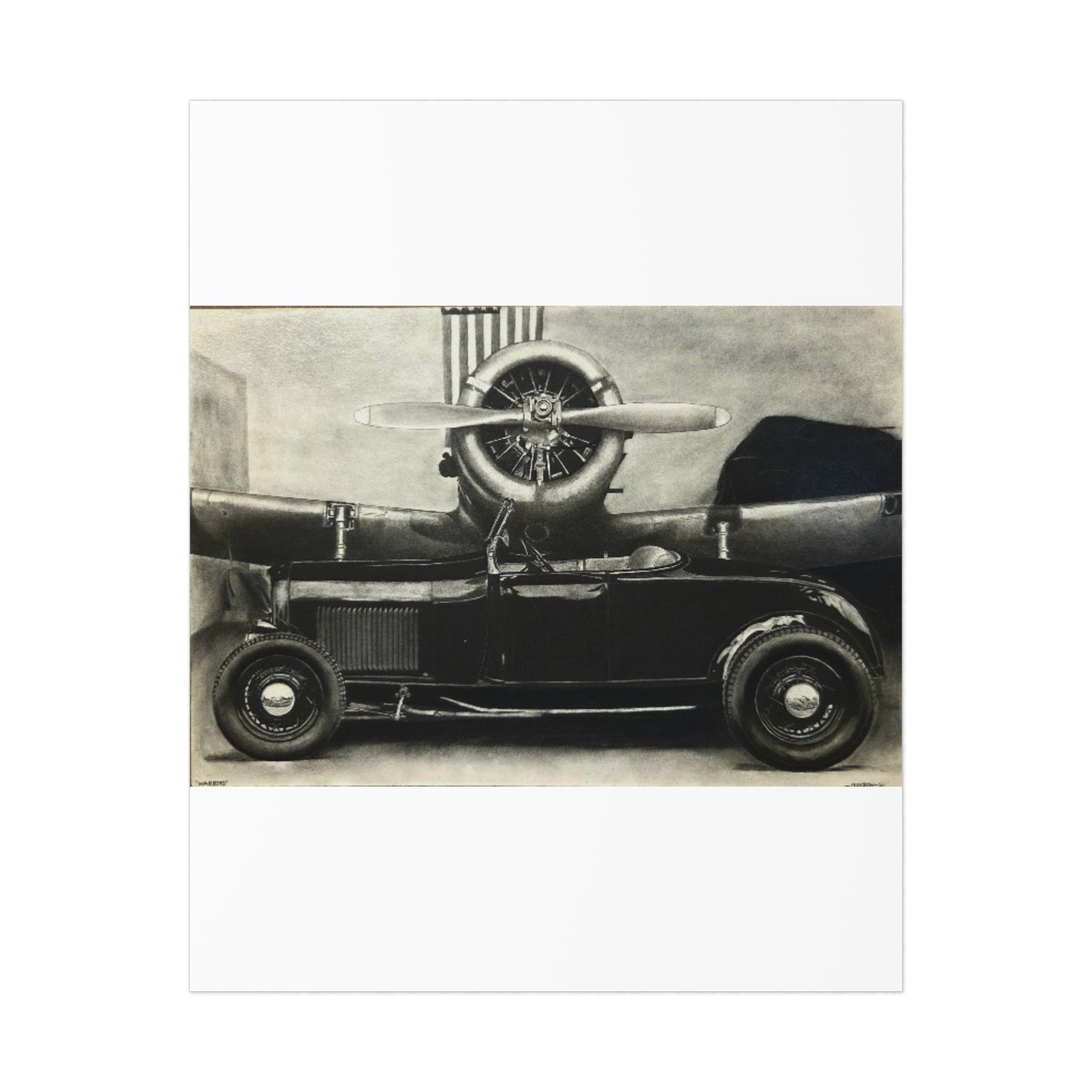 Vintage Car Art Print