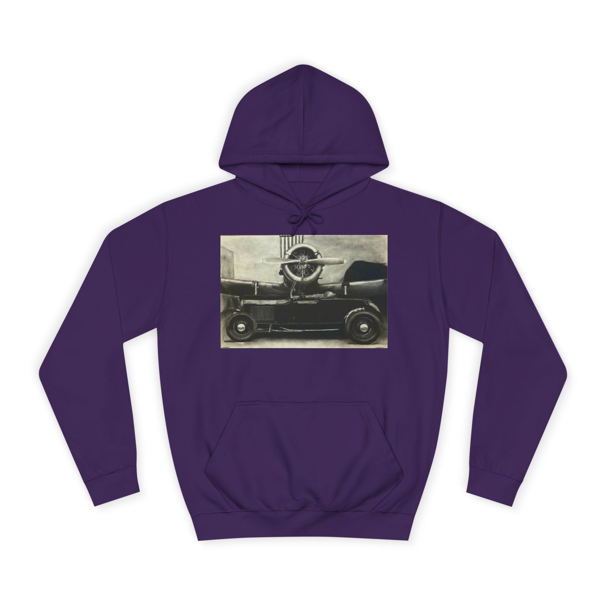 Sky and Speed Hoodie College Hoodie